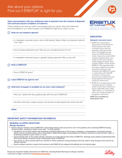 Discussion guide for patients with colorectal cancer that