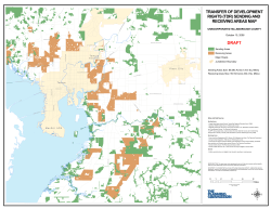 transfer of development rights (tdr) sending and receiving areas map