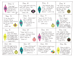 Advent Bible Verse Cards