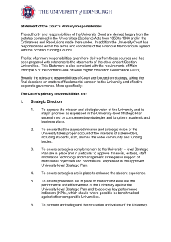 CUC Guide for Members of Higher Education Governing Bodies in