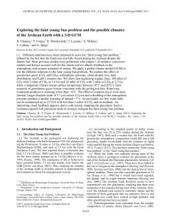 Exploring the faint young Sun problem and the possible climates of