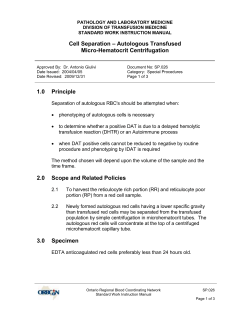SP.026 - Cell Separation - Micro