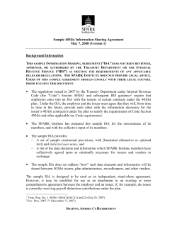 Sample 403(b) - Spark Institute