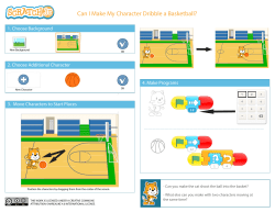 Can I Make My Character Dribble a Basketball?