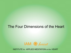 Height - Institute for Applied Meditation on the Heart