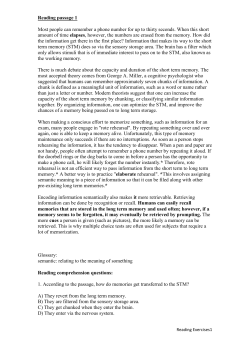 Reading passage 1