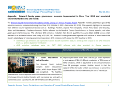 Broward County Government Operations Climate Change 3rd