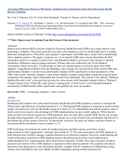 Assessing Differences Between Realized and Anticipated Gains