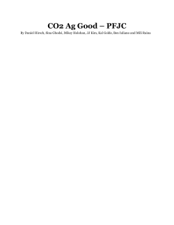 CO2 Ag Good &ndash; PFJC - Open Evidence Archive