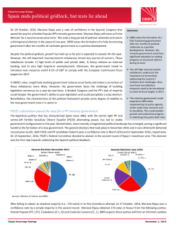 Spain ends political gridlock, but tests lie ahead