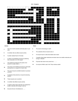 Enzymes