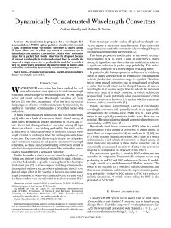 Dynamically Concatenated Wavelength Converters