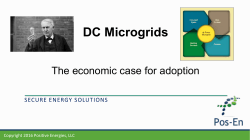 DC microgrid financial benefits NCRES