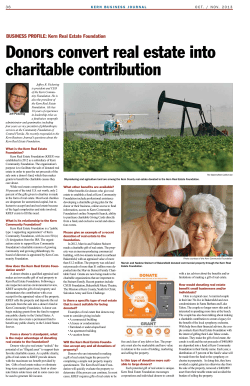 Donors convert real estate into charitable contribution