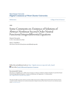Existence of Solutions of Abstract Nonlinear Second