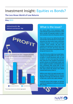 Investment Insight: Equities vs Bonds?