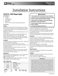 Installation Instructions