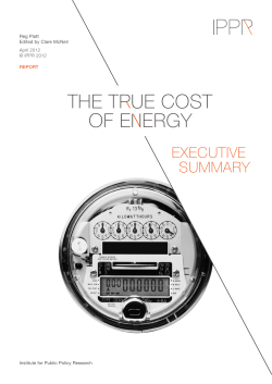 the tpue cost of ei iergy