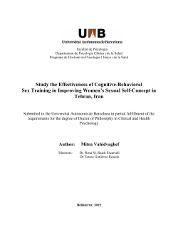 Study the Effectiveness of Cognitive