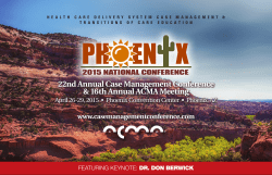 2015 ACMA National Conference - American Case Management