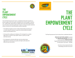 the plant empowerment cycle