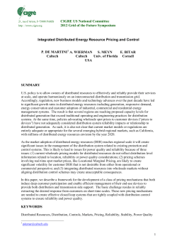 Integrating Distributed Energy Resource Pricing and Control