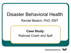 Case Study: Railroad Crash Leaves 8 Dead, Exposes all to Toxic