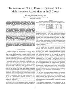 To Reserve or Not to Reserve: Optimal Online Multi