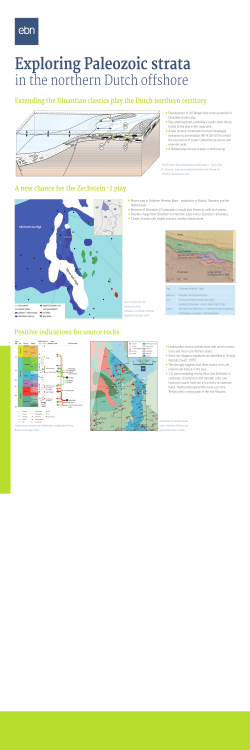 Extending the Dinantian clastics play the Dutch northern