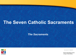 Sacraments
