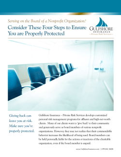 Consider These Four Steps to Ensure You are Properly Protected