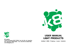 user manual user manual light products products