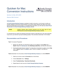Quicken for Mac 2015-2016 Express Web Connect (Opens in a new
