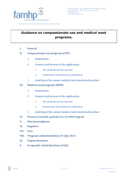 Circular - Federal Agency for Medicines and Health Products