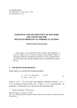 existence and multiplicity of non-zero solutions for the neumann
