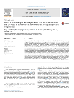 Effects of different light wavelengths from LEDs on oxidative stress