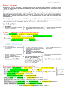 此筆記由 mixchatz.com 提供 Section 2 Energetics 2 2.1