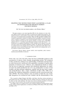 SWAPPING THE NESTED FIXED POINT ALGORITHM