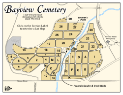 Bayview Cemetery Map