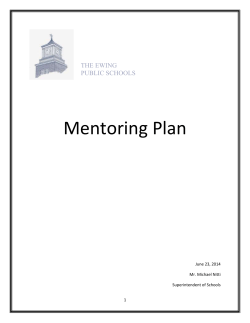 Optional Novice Provisional Teacher Mentoring Log Template