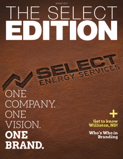 one company. one vision. one brand.