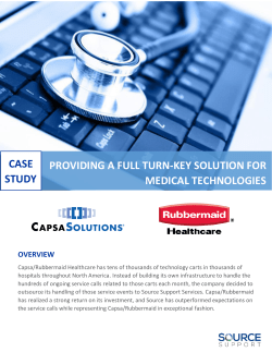 providing a full turn-key solution for medical technologies case study