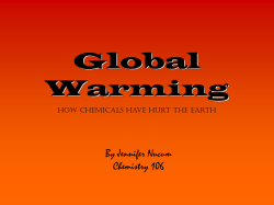 Global Warming - Bakersfield College