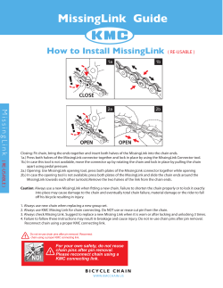 Missing link guide ( R)