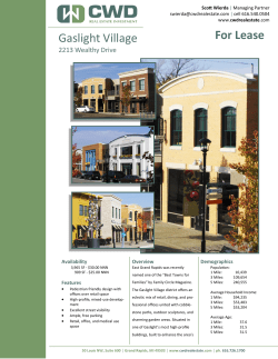 Gaslight Village For Lease - Grand Rapids