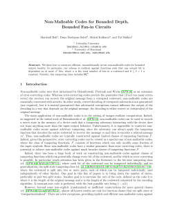 Non-Malleable Codes for Bounded Depth, Bounded Fan