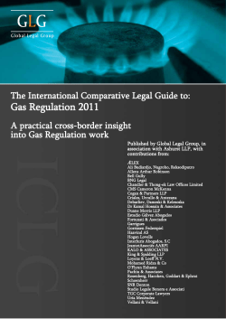 Gas Regulation 2011, Kosovo Chapter