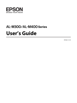 AL-M300/AL-M400 Series