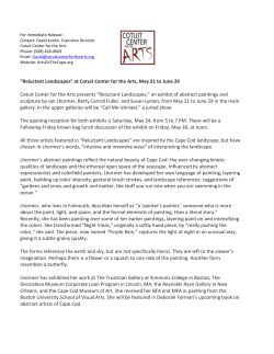 For Immediate Release: Contact: David Kuehn, Executive Director