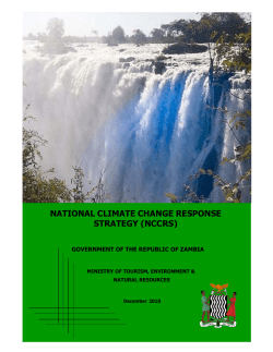 National Climate Change Response Strategy